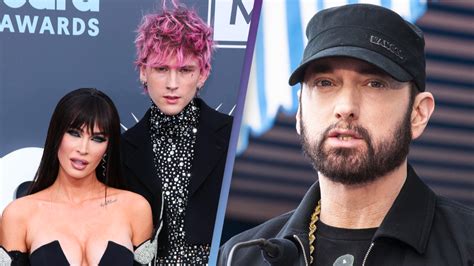 MGK has previously feuded with the 8 Mile rapper, and Megan Fox did star in Eminem's 'Love The Way You Lie'. > Grab Our App For The Latest Celebrity News And Gossip. Featured Artists.